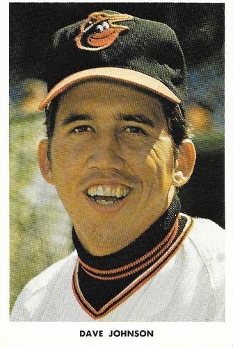 1970 Baltimore Orioles Photocards #NNO Dave Johnson Front