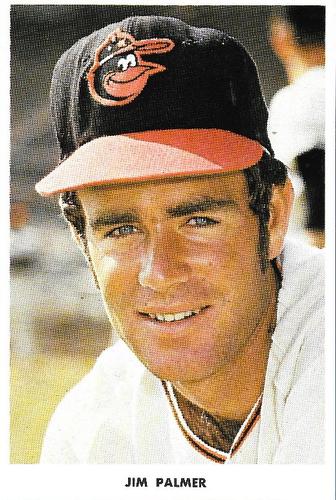 1970 Baltimore Orioles Photocards #NNO Jim Palmer Front