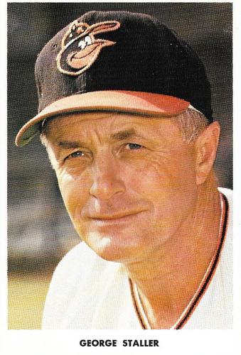 1970 Baltimore Orioles Photocards #NNO George Staller Front