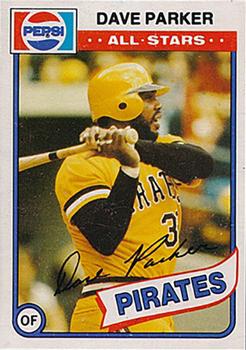 1980 Pepsi-Cola All-Stars #16 Dave Parker Front