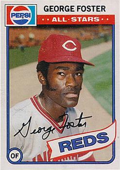 1980 Pepsi-Cola All-Stars #17 George Foster Front