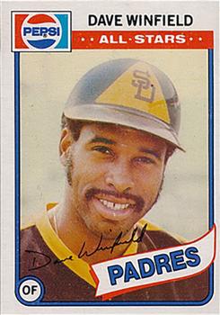 1980 Pepsi-Cola All-Stars #18 Dave Winfield Front