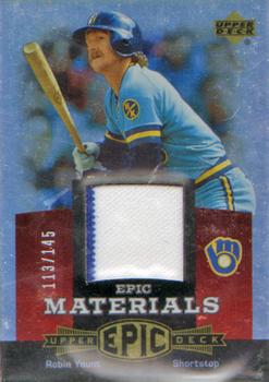 2006 Upper Deck Epic - Materials Red #EM-RY2 Robin Yount Front