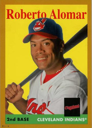 2019 Topps Archives 5x7 - Gold 5x7 #7 Roberto Alomar Front