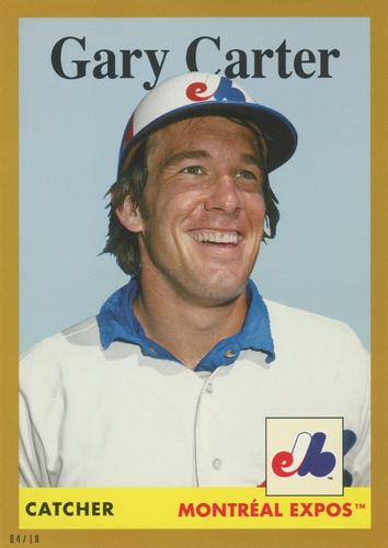 2019 Topps Archives 5x7 - Gold 5x7 #43 Gary Carter Front