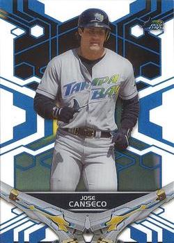 2019 Topps High Tek - Blue #55 Jose Canseco Front