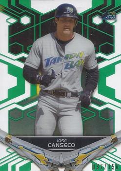 2019 Topps High Tek - Green #55 Jose Canseco Front