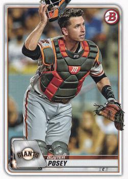 2020 Bowman #86 Buster Posey Front