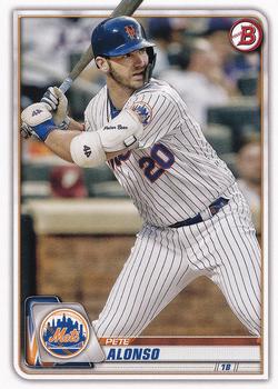 2020 Bowman #98 Pete Alonso Front