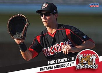2015 Choice Batavia Muckdogs #13 Eric Fisher Front