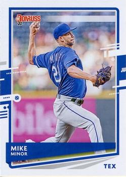 2020 Donruss #95 Mike Minor Front