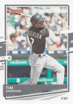 2020 Donruss #139 Tim Anderson Front