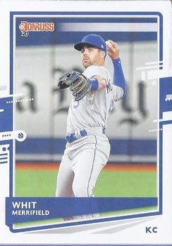 2020 Donruss #205 Whit Merrifield Front