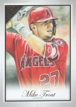 2019 Topps Gallery #105 Mike Trout Front
