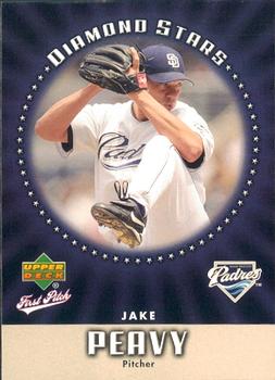 2006 Upper Deck First Pitch - Diamond Stars #DS-27 Jake Peavy Front