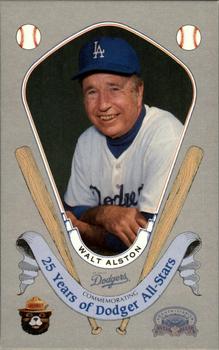 1987 Los Angeles Dodgers All-Stars Smokey #1 Walt Alston Front