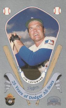 1987 Los Angeles Dodgers All-Stars Smokey #18 Jim Lefebvre Front