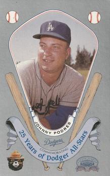 1987 Los Angeles Dodgers All-Stars Smokey #26 Johnny Podres Front
