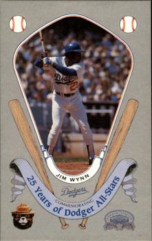 1987 Los Angeles Dodgers All-Stars Smokey #39 Jim Wynn Front