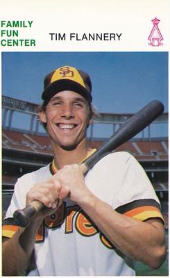 1980 Family Fun Center San Diego Padres #NNO Tim Flannery Front