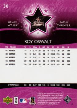 2006 Upper Deck Future Stars - Purple #30 Roy Oswalt Back