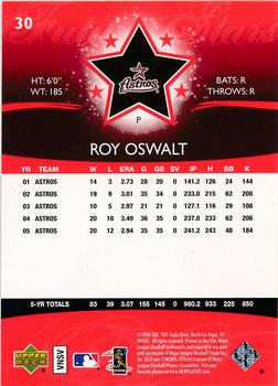 2006 Upper Deck Future Stars - Red #30 Roy Oswalt Back