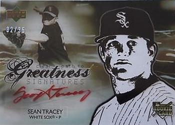 2006 Upper Deck Future Stars - Clear Path to Greatness Red Ink #121 Sean Tracey Front