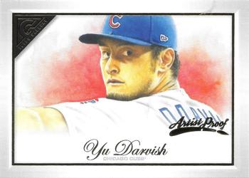 2019 Topps Gallery - Artist Proof #42 Yu Darvish Front