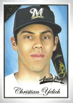 2019 Topps Gallery - Artist Proof #62 Christian Yelich Front