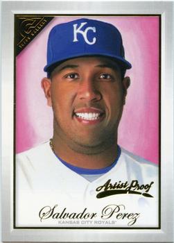 2019 Topps Gallery - Artist Proof #100 Salvador Perez Front