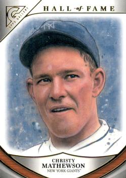 2019 Topps Gallery - Hall of Fame #HOFG-7 Christy Mathewson Front