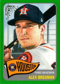 2019 Topps Gallery - Heritage Green #HT-13 Alex Bregman Front