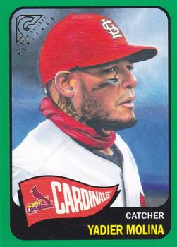 2019 Topps Gallery - Heritage Green #HT-33 Yadier Molina Front