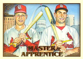 2019 Topps Gallery - Master & Apprentice #MA-MG Stan Musial / Paul Goldschmidt Front