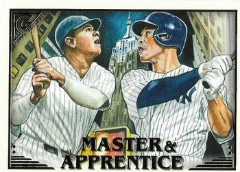 2019 Topps Gallery - Master & Apprentice #MA-RJ Babe Ruth / Aaron Judge Front