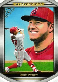 2019 Topps Gallery - Masterpiece #MP-1 Mike Trout Front