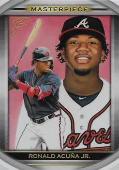 2019 Topps Gallery - Masterpiece #MP-2 Ronald Acuña Jr. Front