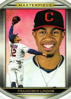 2019 Topps Gallery - Masterpiece #MP-9 Francisco Lindor Front