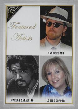 2019 Topps Gallery - Featured Artists #NNO Dan Bergren / Carlos Cabaleiro / Louise Draper Front
