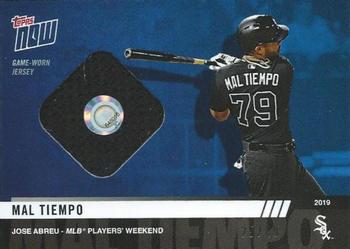 2019 Topps Now Players Weekend - Game-Worn Jersey Relic #PW-38D Jose Abreu Front
