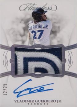 2019 Panini Flawless - Flawless Rookie Patch Autographs #RPA-VG Vladimir Guerrero Jr. Front
