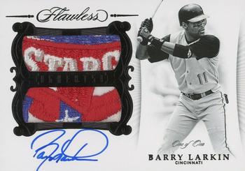 2019 Panini Flawless - Update Supplied Cards #GDM-BL Barry Larkin Front