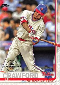 2019 Topps - 582 Montgomery #15 J.P. Crawford Front