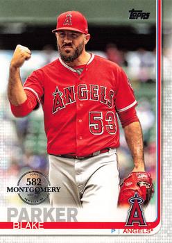 2019 Topps - 582 Montgomery #18 Blake Parker Front