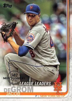 2019 Topps - 582 Montgomery #19 Jacob deGrom Front