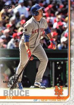 2019 Topps - 582 Montgomery #44 Jay Bruce Front