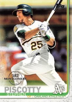 2019 Topps - 582 Montgomery #66 Stephen Piscotty Front