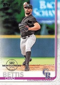 2019 Topps - 582 Montgomery #74 Chad Bettis Front