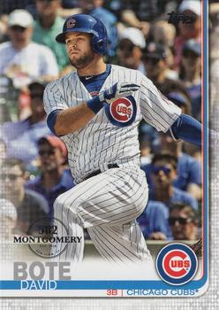 2019 Topps - 582 Montgomery #86 David Bote Front