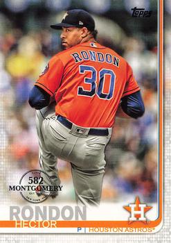 2019 Topps - 582 Montgomery #91 Hector Rondon Front